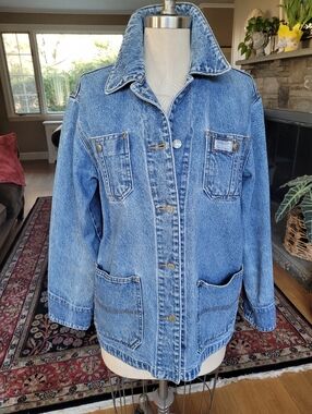 Ralph Lauren Vtg Chore Denim Coat Jacket
